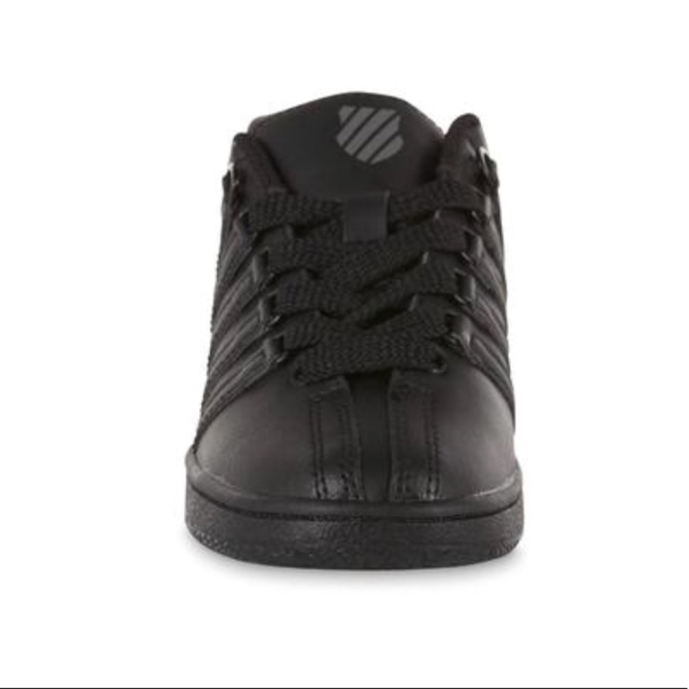 Black K•Swiss Kids Shoes